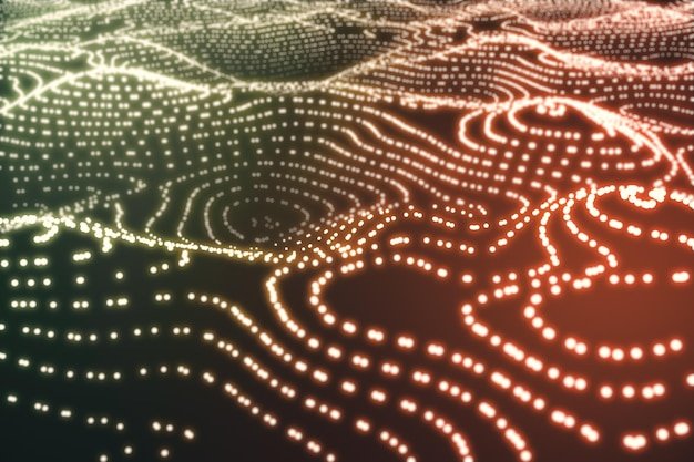 A detailed schematic of an AI algorithm analyzing financial data, with nodes and connections highlighting the complexity of the process.