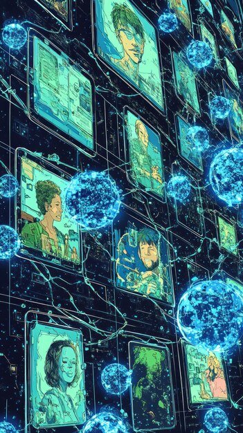 A collage of various NFTs, including digital art pieces, virtual avatars, and collectible cards, displayed within a futuristic gallery setting in the metaverse. Cryptocurrency symbols are subtly integrated into the background.