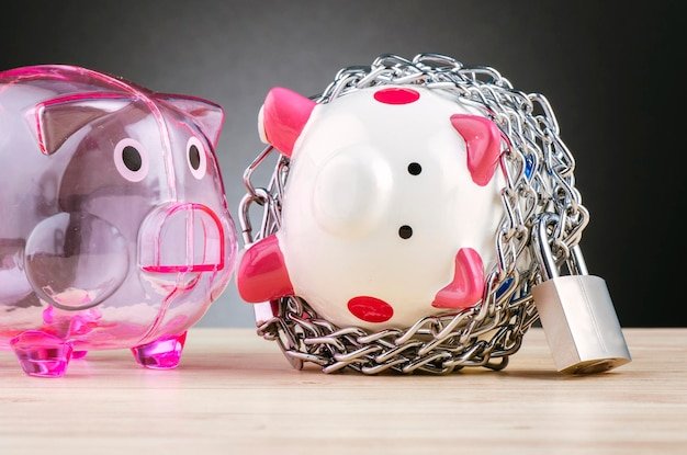 A piggy bank with coins overflowing, symbolizing the importance of building a robust emergency fund for gig workers due to income instability.