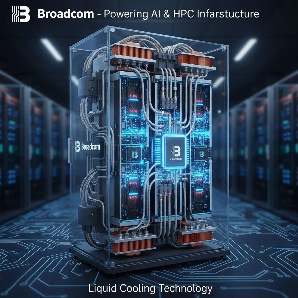 Modern data center infrastructure illustrating the high-density computing necessary for advanced AI applications.