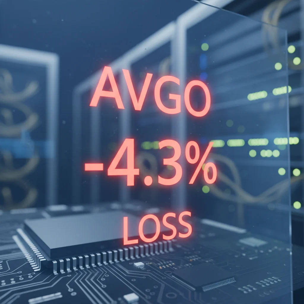 Broadcom Stock Tumbles 4.3%: AI Sector Correction or Pullback Signal?