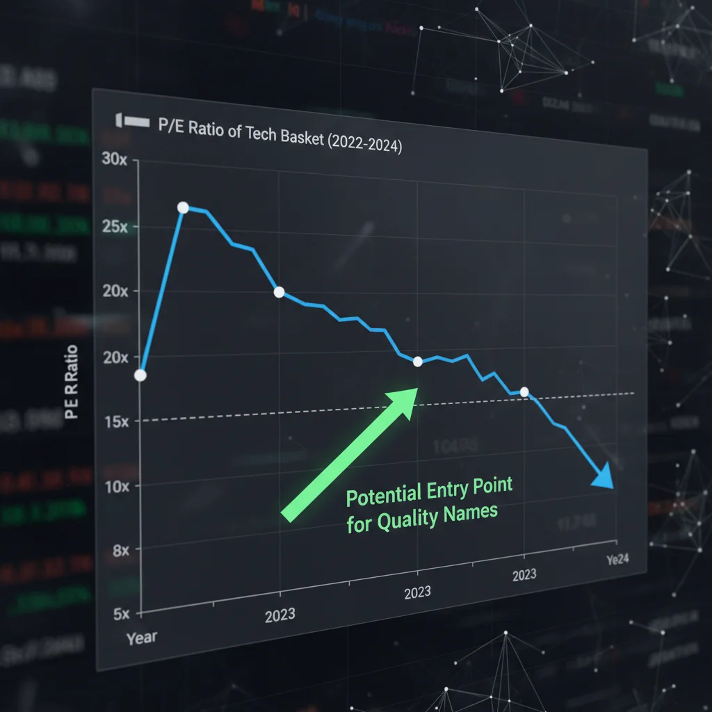 Tech Stock Valuations Compressed: When to Buy Quality Names
