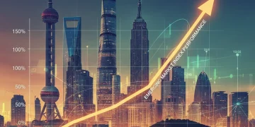 Chart showing 30% year-to-date growth of emerging markets index, forecasting a strong 2026 breakout.