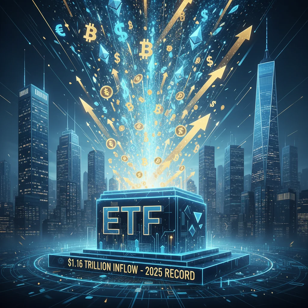 ETF Inflows Hit Record $1.16 Trillion in 2025: Investment Trend Analysis
