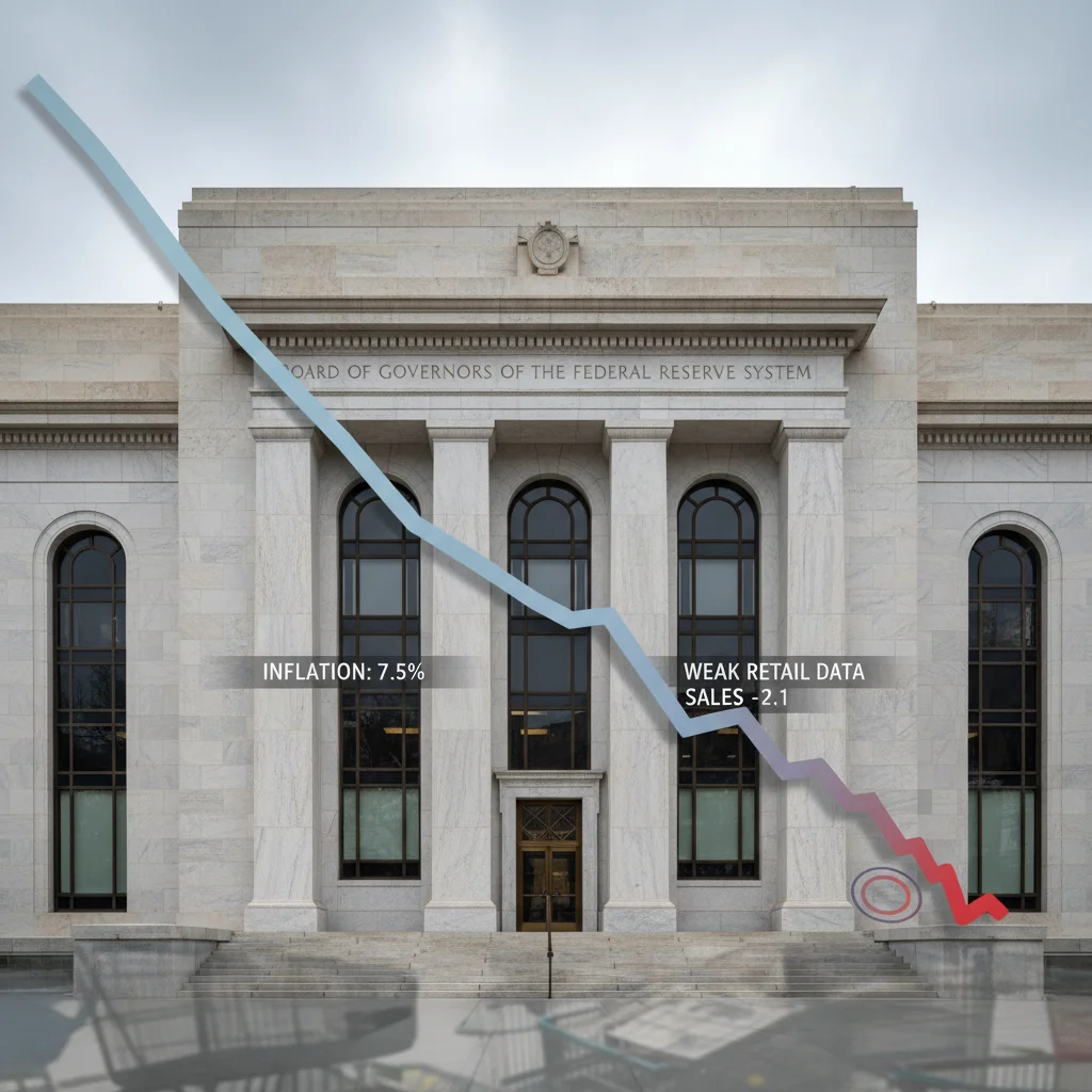 Federal Reserve building facade symbolizing monetary policy dilemma