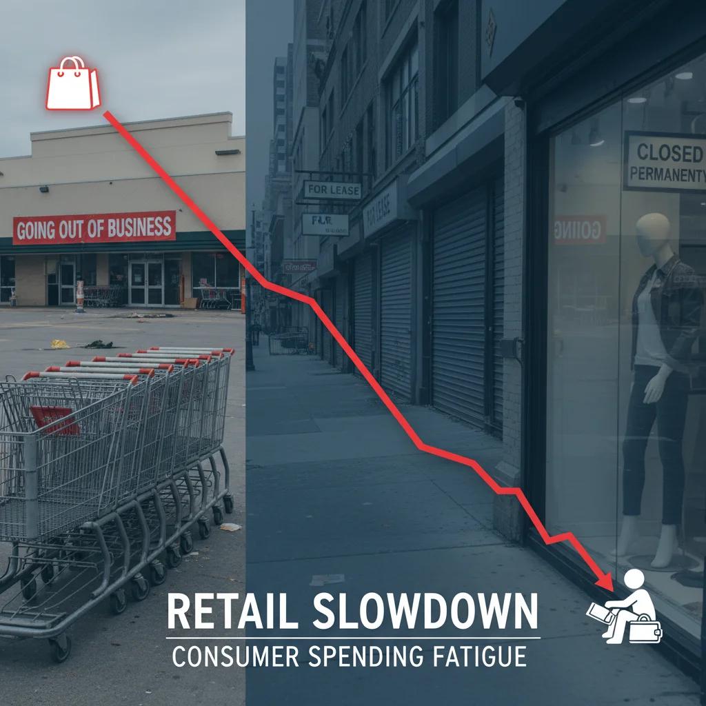 Retail Sales Slowdown: 0.2% Growth Signals Consumer Spending Fatigue