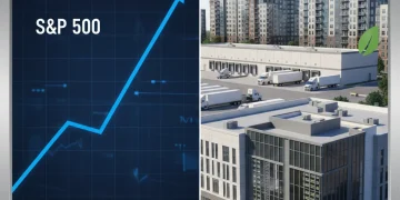 Chart illustrating S&P 500 year-to-date performance versus diverse Real Estate Investment Trust asset classes.