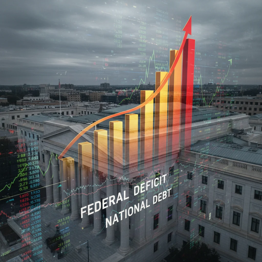Federal Deficit Hits $1.8 Trillion: Market Volatility and Long-Term Risks